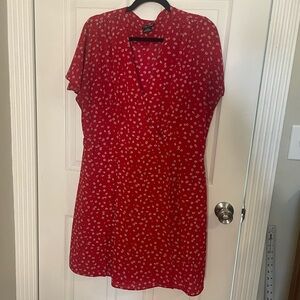 THREDUP CITY CHIC RED DRESS